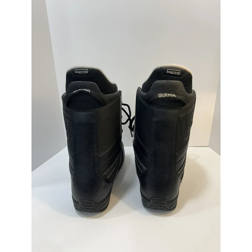 Burton Tribute Snowboard Boots Mens 12 Lace Black Imprint Liner READ